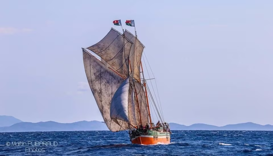 An Bord des Nofy Be, Navigation von Ifaty nach Morondava